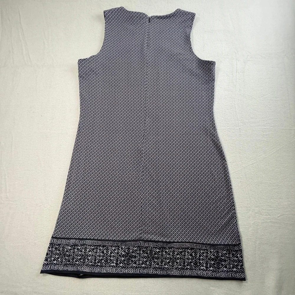 Michael Kors Navy Printed Mini Dress